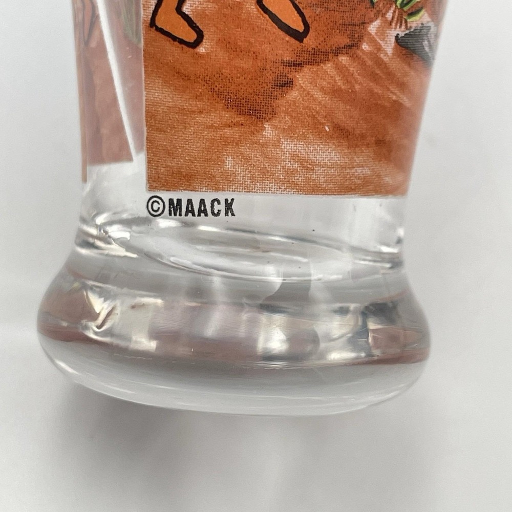 Vintage Arizona Kokopelli Shot Glass Shooter MAACK Gold Rim 1990s - Picture 6 of 9